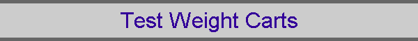 Test Weight Carts